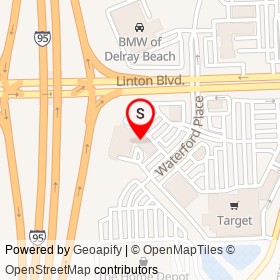 Supercuts on Waterford Place, Delray Beach Florida - location map