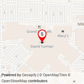 David Yurman on Glades Road, Boca Raton Florida - location map
