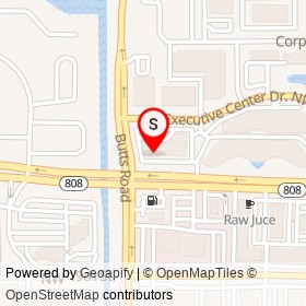 FedEx Office on Glades Road, Boca Raton Florida - location map
