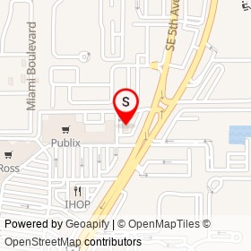 McDonald's on Federal Highway, Delray Beach Florida - location map