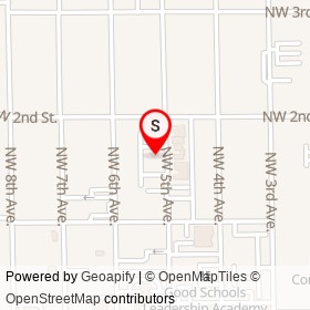 Spady Cultural Heritage Museum on Northwest 5th Avenue, Delray Beach Florida - location map