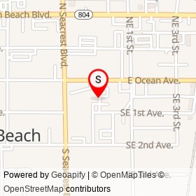 Dream Machine on Southeast 1st Avenue, Boynton Beach Florida - location map