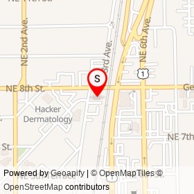 Harmony Outpatient on Northeast 8th Street, Delray Beach Florida - location map