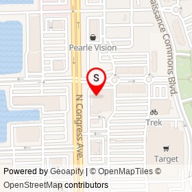 Rotelli Pizza & Pasta on North Congress Avenue, Boynton Beach Florida - location map