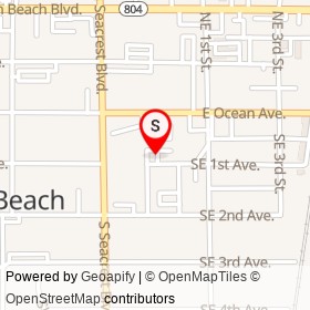 The Janis Project on Southeast 1st Avenue, Boynton Beach Florida - location map