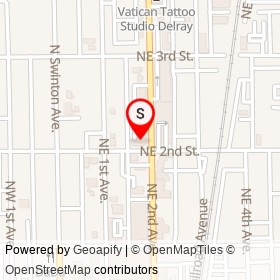 Vicki Soble Couture on Northeast 2nd Street, Delray Beach Florida - location map