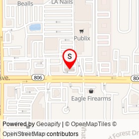 Chick-fil-A on West Atlantic Avenue, Delray Beach Florida - location map