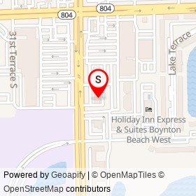 Wells Fargo on North Congress Avenue, Boynton Beach Florida - location map