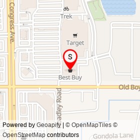 Best Buy on Old Boynton Road, Boynton Beach Florida - location map