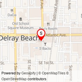 Salt 7 on Southeast 2nd Avenue, Delray Beach Florida - location map