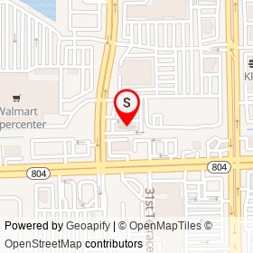 Sonic on Winchester Park Boulevard, Boynton Beach Florida - location map