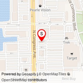 Pollo Campero on North Congress Avenue, Boynton Beach Florida - location map