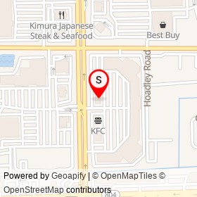 TGI Friday's on North Congress Avenue, Boynton Beach Florida - location map