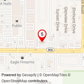 Advance Auto Parts on Sunset Pines Drive, Delray Beach Florida - location map
