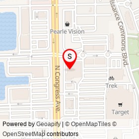 Sport Clips on North Congress Avenue, Boynton Beach Florida - location map