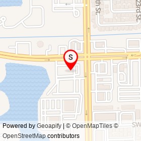 Walgreens on West Woolbright Road, Boynton Beach Florida - location map