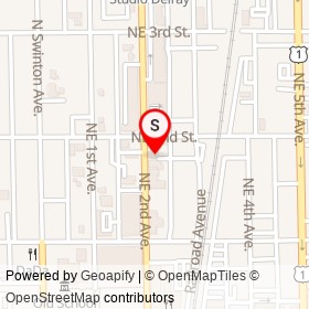 The Grove on Northeast 2nd Avenue, Delray Beach Florida - location map