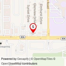 Ace Hardware on Greenstone Drive, Delray Beach Florida - location map