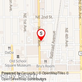 Man Cave on Northeast 2nd Avenue, Delray Beach Florida - location map