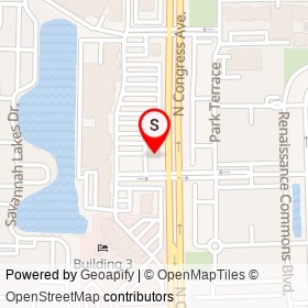 IHOP on N Congress Avenue, Boynton Beach Florida - location map