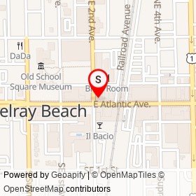 The Office on Northeast 2nd Avenue, Delray Beach Florida - location map
