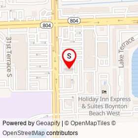 Kingdom Buffet II on North Congress Avenue, Boynton Beach Florida - location map