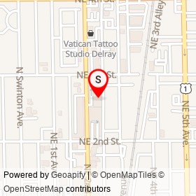 Papa's Tapas on , Delray Beach Florida - location map