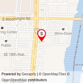 WalGreen's on Federal Highway, Boynton Beach Florida - location map