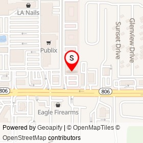 Moments Massage Therapy on West Atlantic Avenue, Delray Beach Florida - location map