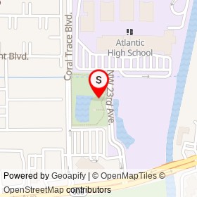 No Name Provided on Northwest 23rd Avenue, Delray Beach Florida - location map