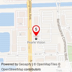 European Wax Center on North Congress Avenue, Boynton Beach Florida - location map