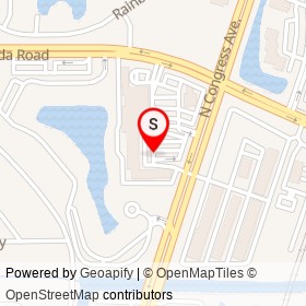 Edde's on North Congress Avenue, Delray Beach Florida - location map