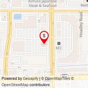Carolina Ale House on North Congress Avenue, Boynton Beach Florida - location map
