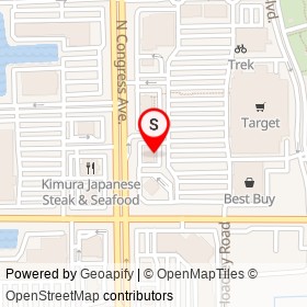 Mattress One on North Congress Avenue, Boynton Beach Florida - location map