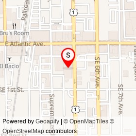 iPic Delray on Southeast 5th Avenue, Delray Beach Florida - location map