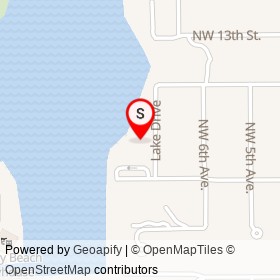 No Name Provided on Lake Drive, Delray Beach Florida - location map