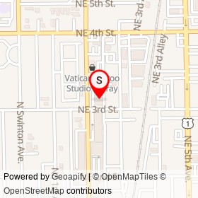 Conte's Delray on Northeast 3rd Street, Delray Beach Florida - location map