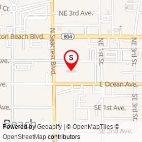 No Name Provided on Northwest 7th Street, Boynton Beach Florida - location map