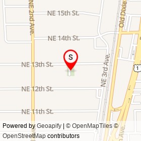 13th Street Playground on , Delray Beach Florida - location map