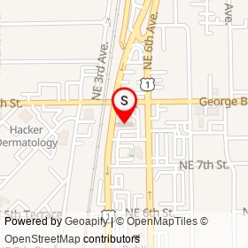 CVS Pharmacy on Northeast 5th Avenue, Delray Beach Florida - location map