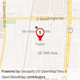 Publix on Southeast 18th Avenue, Boynton Beach Florida - location map