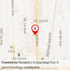 Winehouse Social on Northeast 2nd Avenue, Delray Beach Florida - location map