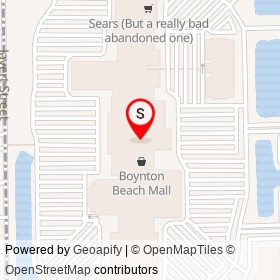 No Name Provided on Old Boynton Road, Boynton Beach Florida - location map