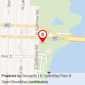 No Name Provided on Lake Avenue, Lake Worth Beach Florida - location map