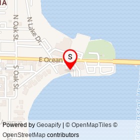 Old Key Lime House on East Ocean Avenue,  Florida - location map