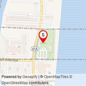 No Name Provided on South Ocean Boulevard, South Palm Beach Florida - location map