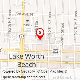 No Name Provided on North J Street, Lake Worth Beach Florida - location map