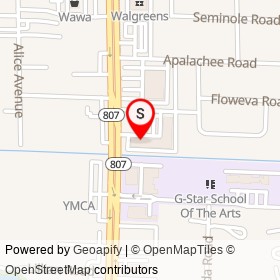Green & Free Thrift Center on South Congress Avenue,  Florida - location map