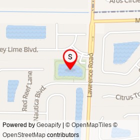 Knollwood Park on , Boynton Beach Florida - location map