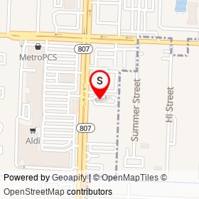 Taco Bell on South Congress Avenue,  Florida - location map